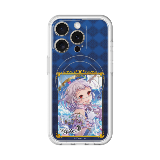スリムプロテクションプレミアムケース with MagSafe［ クイズRPG 魔法使いと黒猫のウィズ - クレティア ］