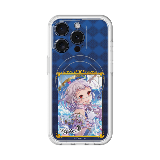 スリムプロテクションプレミアムケース with MagSafe［ クイズRPG 魔法使いと黒猫のウィズ - クレティア ］