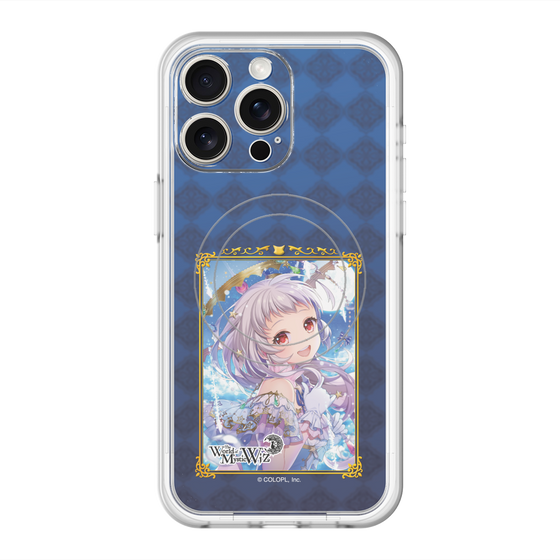 スリムプロテクションプレミアムケース with MagSafe［ クイズRPG 魔法使いと黒猫のウィズ - クレティア ］