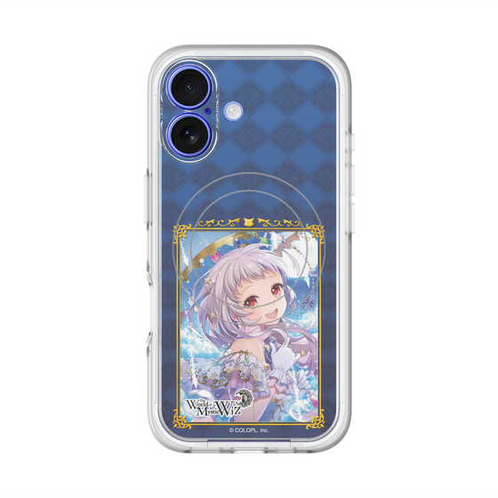 スリムプロテクションプレミアムケース with MagSafe［ クイズRPG 魔法使いと黒猫のウィズ - クレティア ］