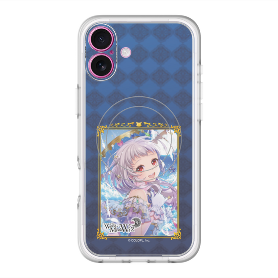 スリムプロテクションプレミアムケース with MagSafe［ クイズRPG 魔法使いと黒猫のウィズ - クレティア ］