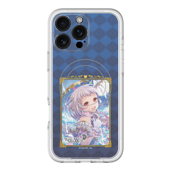 スリムプロテクションプレミアムケース with MagSafe［ クイズRPG 魔法使いと黒猫のウィズ - クレティア ］