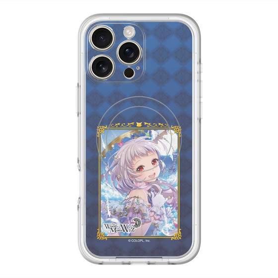 スリムプロテクションプレミアムケース with MagSafe［ クイズRPG 魔法使いと黒猫のウィズ - クレティア ］