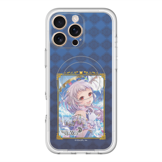 スリムプロテクションプレミアムケース with MagSafe［ クイズRPG 魔法使いと黒猫のウィズ - クレティア ］