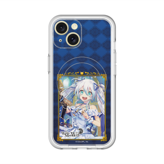 スリムプロテクションプレミアムケース with MagSafe［ クイズRPG 魔法使いと黒猫のウィズ - リルム ］