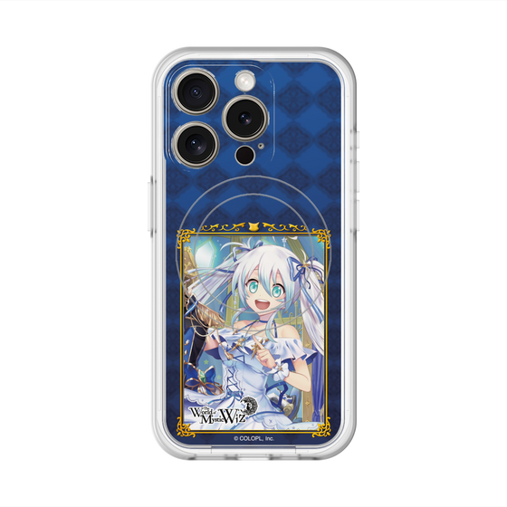 スリムプロテクションプレミアムケース with MagSafe［ クイズRPG 魔法使いと黒猫のウィズ - リルム ］