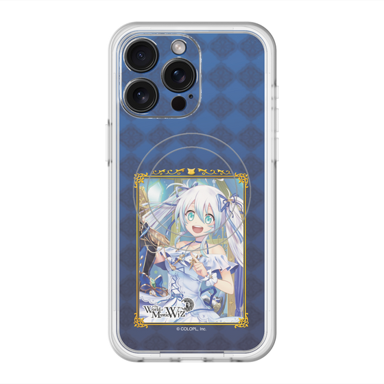 スリムプロテクションプレミアムケース with MagSafe［ クイズRPG 魔法使いと黒猫のウィズ - リルム ］
