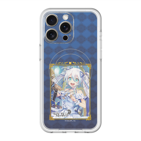スリムプロテクションプレミアムケース with MagSafe［ クイズRPG 魔法使いと黒猫のウィズ - リルム ］