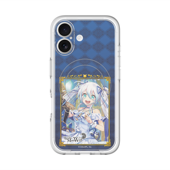 スリムプロテクションプレミアムケース with MagSafe［ クイズRPG 魔法使いと黒猫のウィズ - リルム ］