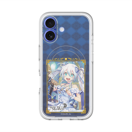 スリムプロテクションプレミアムケース with MagSafe［ クイズRPG 魔法使いと黒猫のウィズ - リルム ］