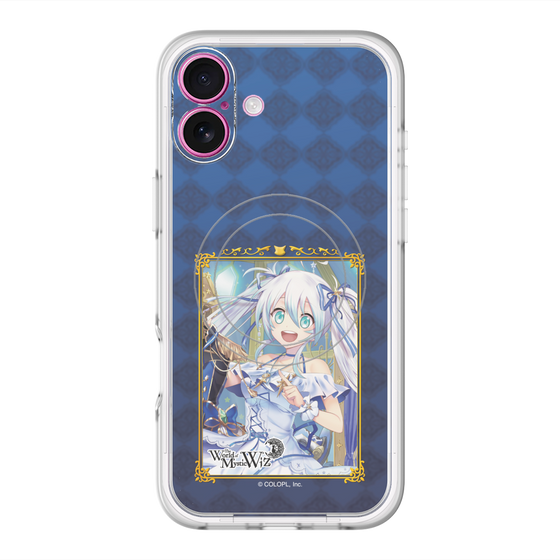 スリムプロテクションプレミアムケース with MagSafe［ クイズRPG 魔法使いと黒猫のウィズ - リルム ］