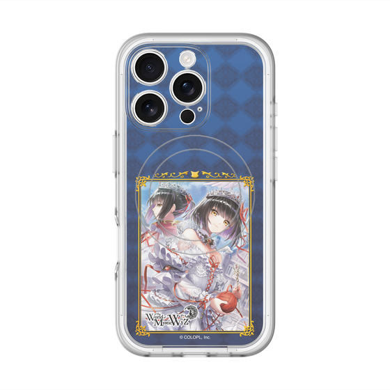 スリムプロテクションプレミアムケース with MagSafe［ クイズRPG 魔法使いと黒猫のウィズ - スノウ ］