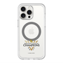 スリムプロテクションプレミアムケース with MagSafe［ 福岡ソフトバンクホークス - PERSOL PACIFIC LEAGUE 2025 CHAMOIONS ロゴ - クリア ］