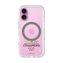スリムプロテクションプレミアムケース with MagSafe［ 福岡ソフトバンクホークス - PERSOL PACIFIC LEAGUE 2025 CHAMOIONS ロゴ - クリア ］