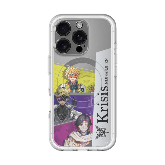 スリムプロテクションプレミアムケース with MagSafe［ NIJISANJI EN - Krisis - 集合 ］