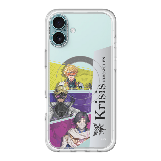 スリムプロテクションプレミアムケース with MagSafe［ NIJISANJI EN - Krisis - 集合 ］
