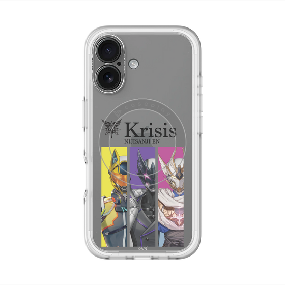 スリムプロテクションプレミアムケース with MagSafe［ NIJISANJI EN - Krisis - カットイン ］