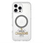 スリムプロテクションプレミアムケース with MagSafe［ 福岡ソフトバンクホークス - NIPPON CHAMPIONS 2025 ロゴ - クリア ］