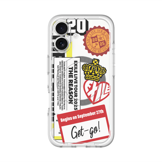 スリムプロテクションプレミアムケース with MagSafe［ EXILE LIVE TOUR 2025 "THE REASON" - ステッカー ］