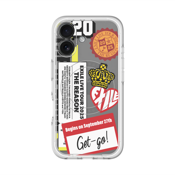 スリムプロテクションプレミアムケース with MagSafe［ EXILE LIVE TOUR 2025 "THE REASON" - ステッカー ］