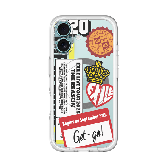 スリムプロテクションプレミアムケース with MagSafe［ EXILE LIVE TOUR 2025 "THE REASON" - ステッカー ］