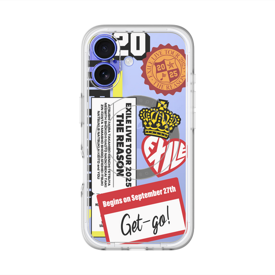 スリムプロテクションプレミアムケース with MagSafe［ EXILE LIVE TOUR 2025 "THE REASON" - ステッカー ］