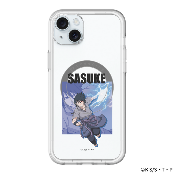 スリムプロテクションプレミアムケース with MagSafe［ NARUTO-ナルト- 疾風伝 - うちはサスケ ］
