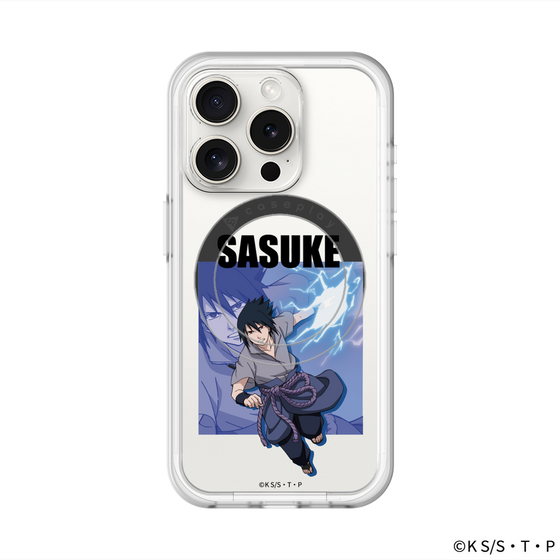 スリムプロテクションプレミアムケース with MagSafe［ NARUTO-ナルト- 疾風伝 - うちはサスケ ］