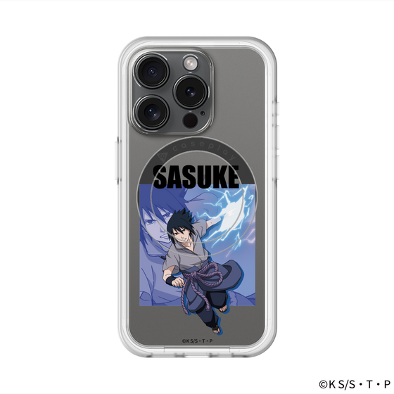 スリムプロテクションプレミアムケース with MagSafe［ NARUTO -ナルト- 疾風伝 - うちはサスケ ］
