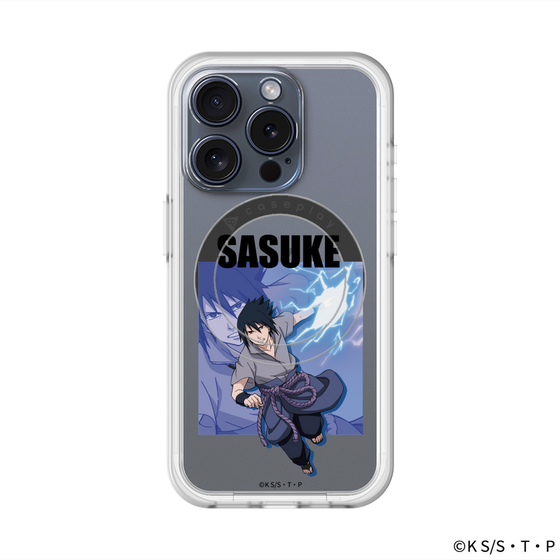 スリムプロテクションプレミアムケース with MagSafe［ NARUTO -ナルト- 疾風伝 - うちはサスケ ］