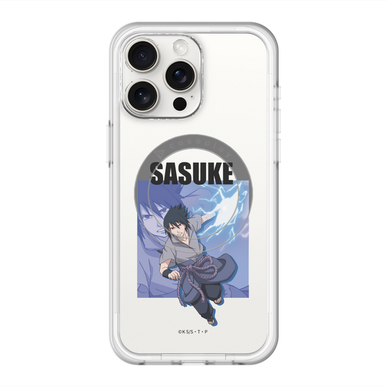 スリムプロテクションプレミアムケース with MagSafe［ NARUTO -ナルト- 疾風伝 - うちはサスケ ］