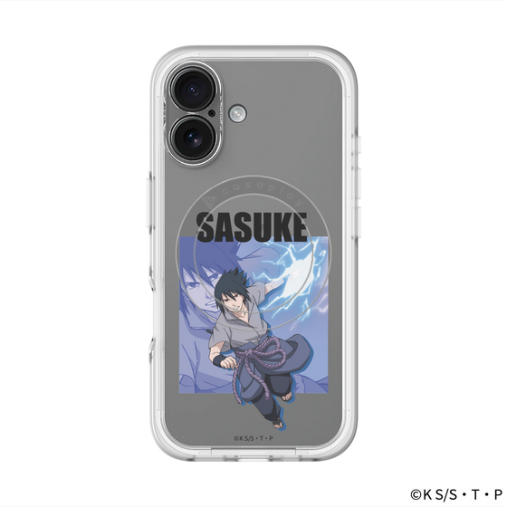 スリムプロテクションプレミアムケース with MagSafe［ NARUTO -ナルト- 疾風伝 - うちはサスケ ］