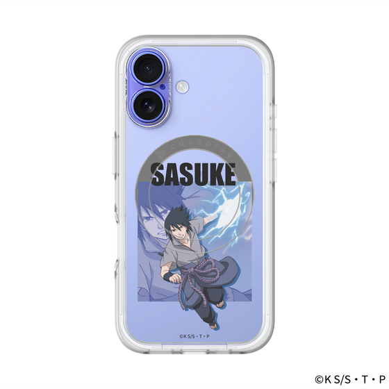 スリムプロテクションプレミアムケース with MagSafe［ NARUTO -ナルト- 疾風伝 - うちはサスケ ］