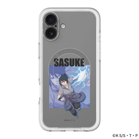 スリムプロテクションプレミアムケース with MagSafe［ NARUTO -ナルト- 疾風伝 - うちはサスケ ］