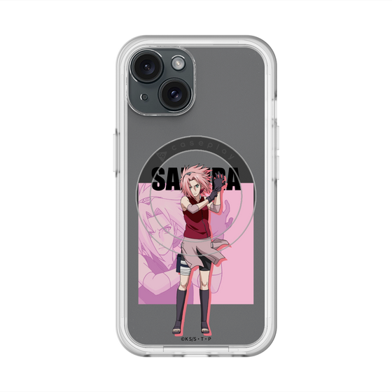 スリムプロテクションプレミアムケース with MagSafe［ NARUTO -ナルト- 疾風伝 - 春野サクラ ］