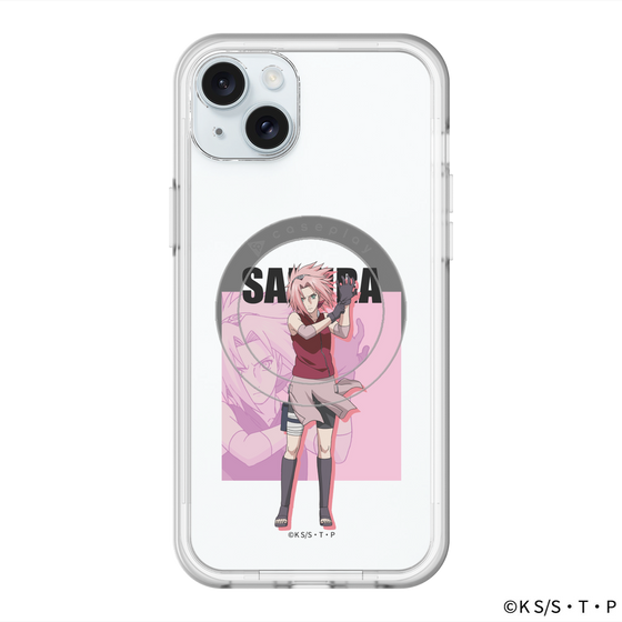 スリムプロテクションプレミアムケース with MagSafe［ NARUTO-ナルト- 疾風伝 - 春野サクラ ］