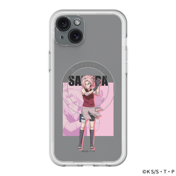 スリムプロテクションプレミアムケース with MagSafe［ NARUTO -ナルト- 疾風伝 - 春野サクラ ］