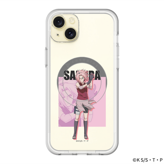 スリムプロテクションプレミアムケース with MagSafe［ NARUTO -ナルト- 疾風伝 - 春野サクラ ］