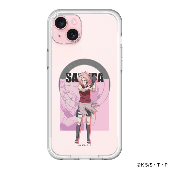 スリムプロテクションプレミアムケース with MagSafe［ NARUTO -ナルト- 疾風伝 - 春野サクラ ］