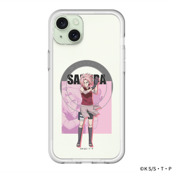 スリムプロテクションプレミアムケース with MagSafe［ NARUTO -ナルト- 疾風伝 - 春野サクラ ］