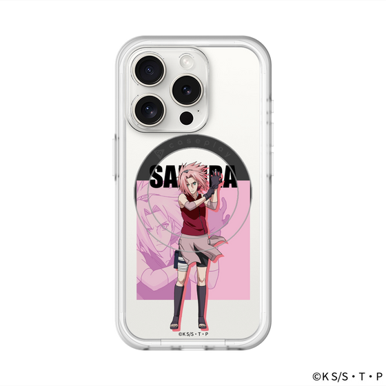 スリムプロテクションプレミアムケース with MagSafe［ NARUTO-ナルト- 疾風伝 - 春野サクラ ］