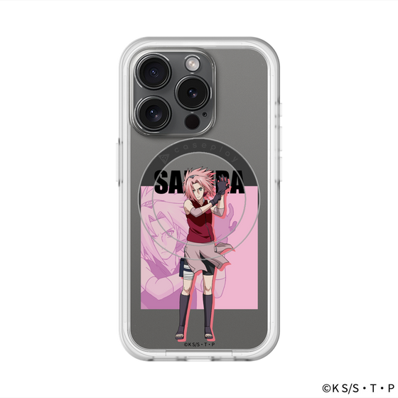 スリムプロテクションプレミアムケース with MagSafe［ NARUTO -ナルト- 疾風伝 - 春野サクラ ］