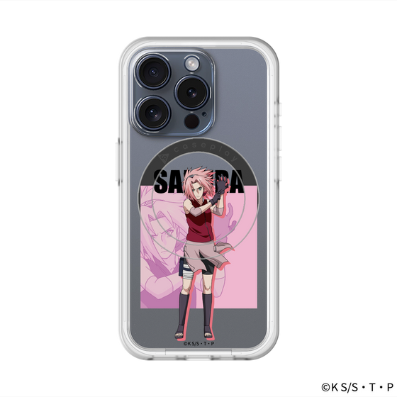 スリムプロテクションプレミアムケース with MagSafe［ NARUTO -ナルト- 疾風伝 - 春野サクラ ］