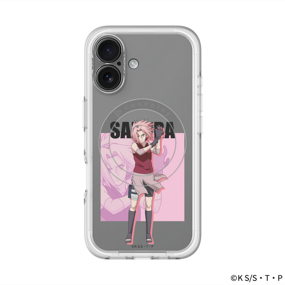 スリムプロテクションプレミアムケース with MagSafe［ NARUTO -ナルト- 疾風伝 - 春野サクラ ］