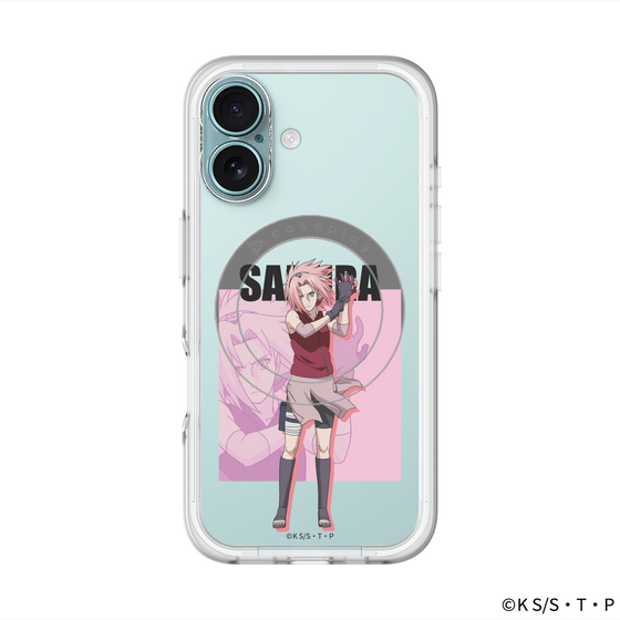 スリムプロテクションプレミアムケース with MagSafe［ NARUTO -ナルト- 疾風伝 - 春野サクラ ］