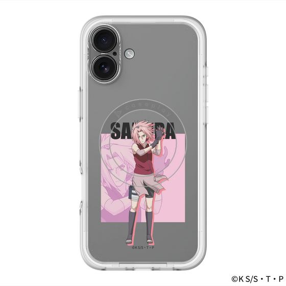 スリムプロテクションプレミアムケース with MagSafe［ NARUTO -ナルト- 疾風伝 - 春野サクラ ］