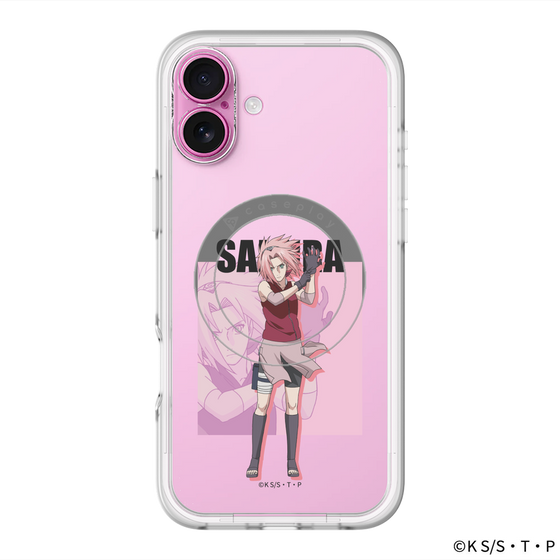 スリムプロテクションプレミアムケース with MagSafe［ NARUTO -ナルト- 疾風伝 - 春野サクラ ］