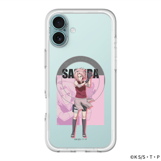 スリムプロテクションプレミアムケース with MagSafe［ NARUTO -ナルト- 疾風伝 - 春野サクラ ］