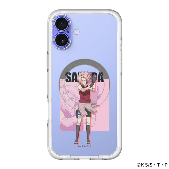 スリムプロテクションプレミアムケース with MagSafe［ NARUTO -ナルト- 疾風伝 - 春野サクラ ］