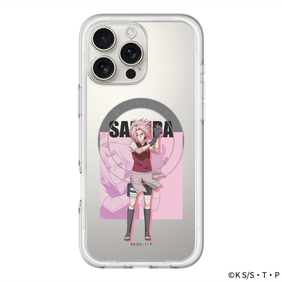 スリムプロテクションプレミアムケース with MagSafe［ NARUTO -ナルト- 疾風伝 - 春野サクラ ］